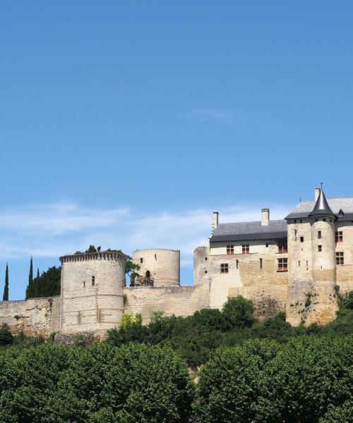 Et af de mest besøgte vartegn i Chinon