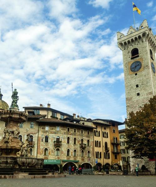 Viens no populārākajiem apskates objektiem Trento.