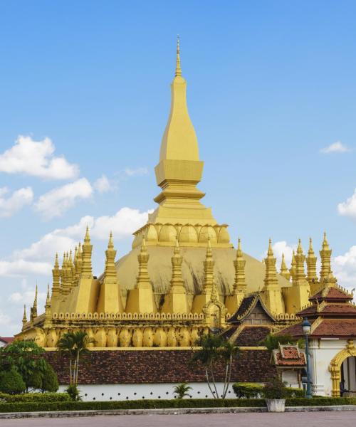 One of the most visited landmarks in Vientiane.