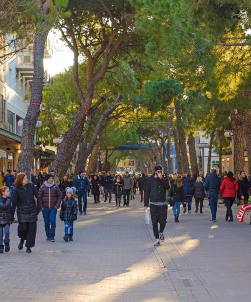 Uno de los lugares de interés más visitados de Riccione.