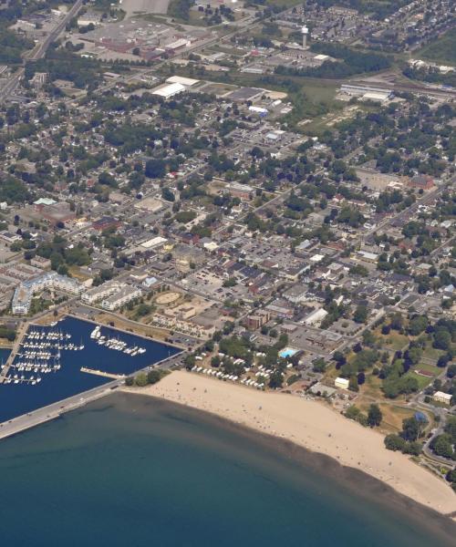 Um dos lugares mais visitados em Cobourg.