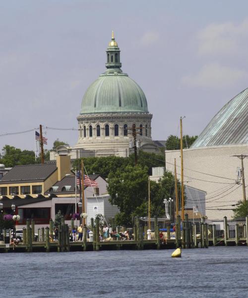 Uno de los lugares de interés más visitados de Annapolis.