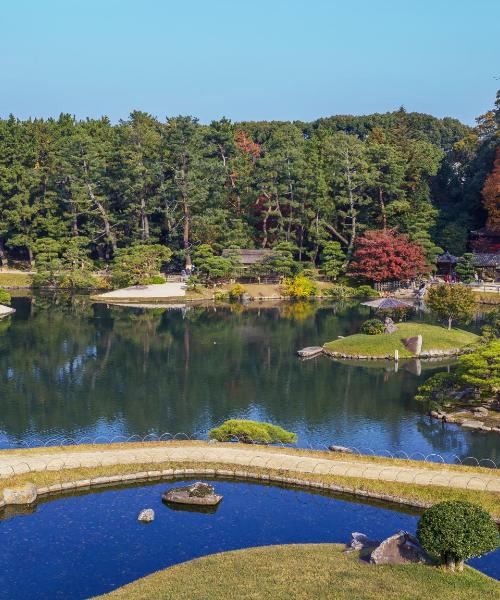 Een van de meest bezochte bezienswaardigheden in Okayama.