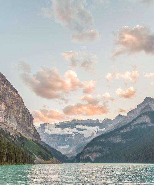 One of the most visited landmarks in Lake Louise. 