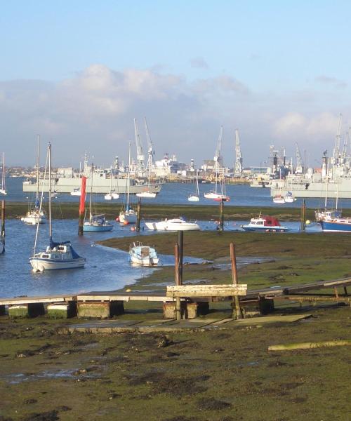 En av de mest besökta sevärdheterna i Portsmouth.