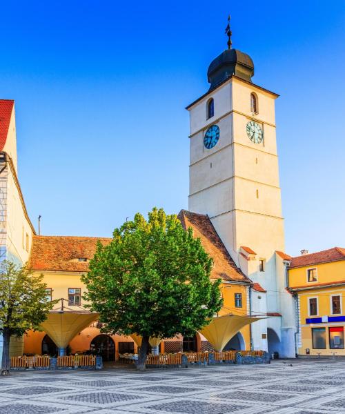 Sibiu şehrindeki en çok ziyaret edilen simge yapılardan biri. 