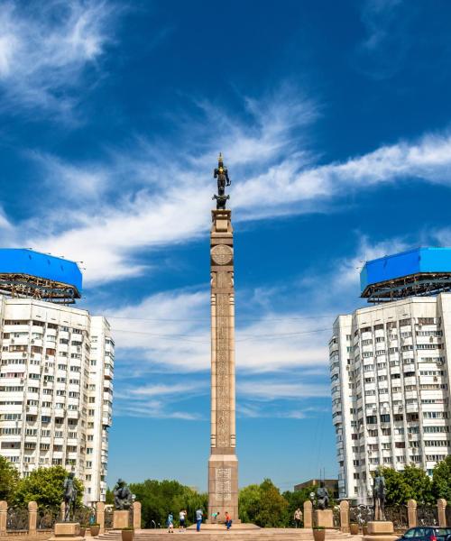 One of the most visited landmarks in Almaty. 