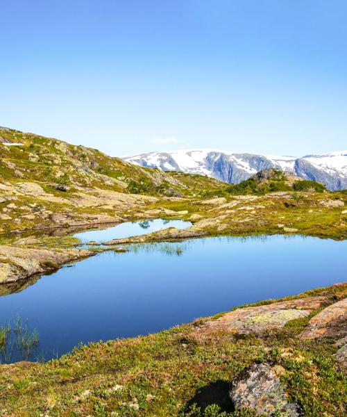 Et av de mest besøkte landemerkene i Odda.