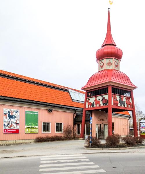 Uma das atrações mais visitadas em Östersund