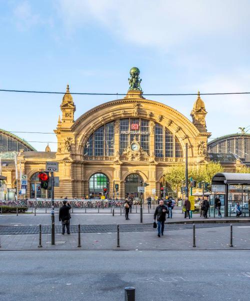 Yksi suosituimmista maamerkeistä Frankfurt am Mainissa.