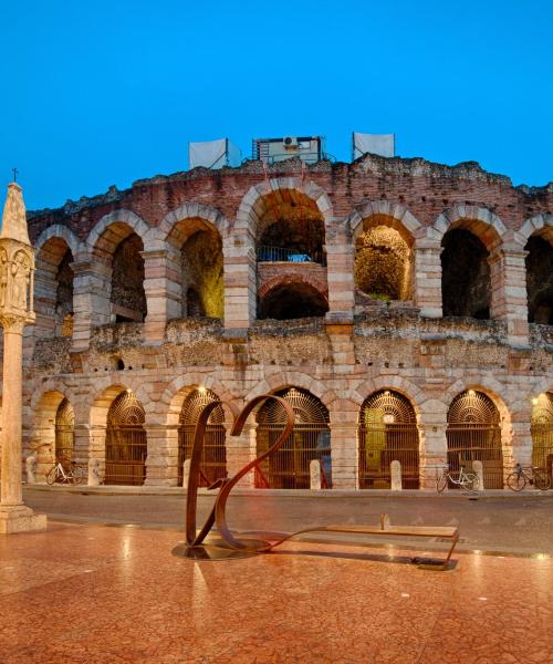 Uno de los puntos de referencia más visitados en Verona.