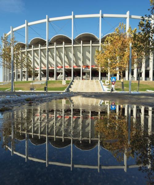 One of the most visited landmarks in Bucharest.
