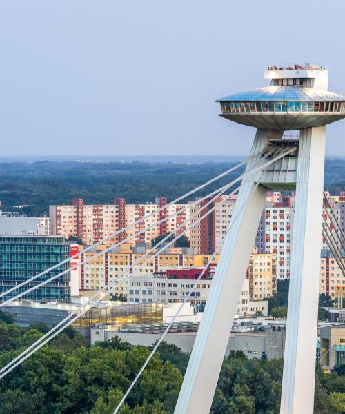 One of the most visited landmarks in Bratislava.