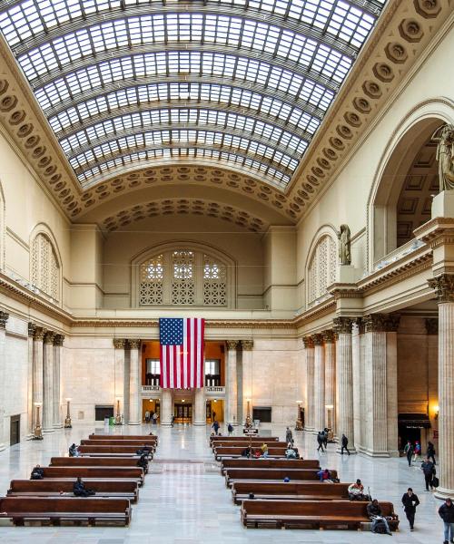 Salah satu landmark yang paling sering dikunjungi di Chicago.