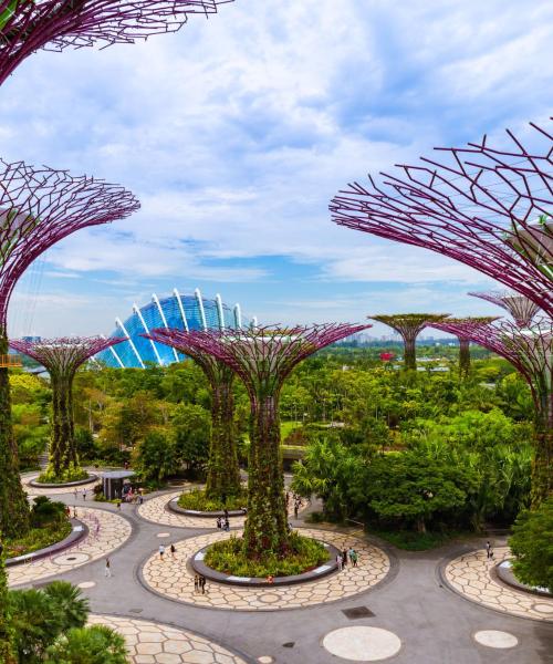 One of the most visited landmarks in Singapore.