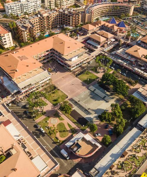 Um dos lugares mais visitados em Playa del Inglés.