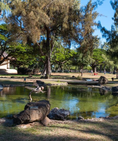 One of the most visited landmarks in Honolulu.