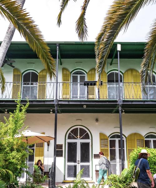 Um dos lugares mais visitados em Key West.