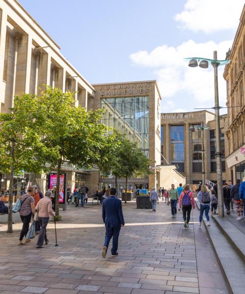 Uno de los lugares de interés más visitados de Glasgow.