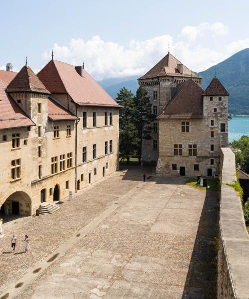 Uno de los lugares de interés más visitados de Annecy.