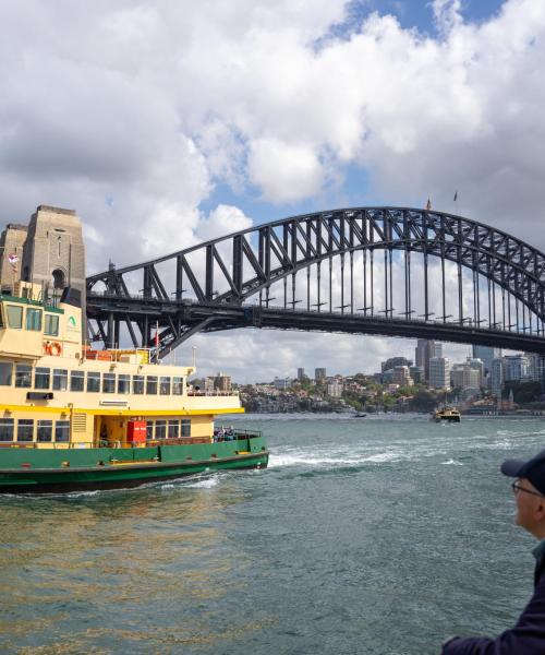 Ena najbolj obiskanih znamenitosti v mestu Sydney.