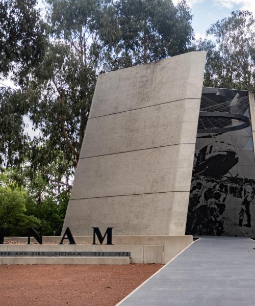 One of the most visited landmarks in Canberra. 