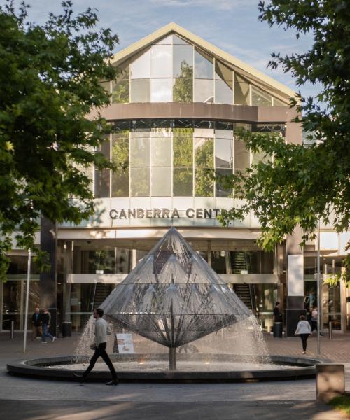 One of the most visited landmarks in Canberra.
