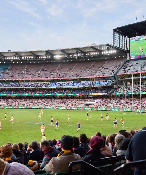 Uno de los lugares de interés más visitados de Melbourne.