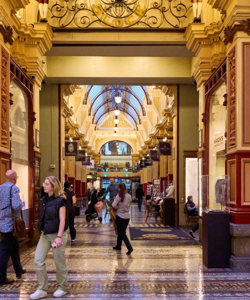 One of the most visited landmarks in Melbourne.