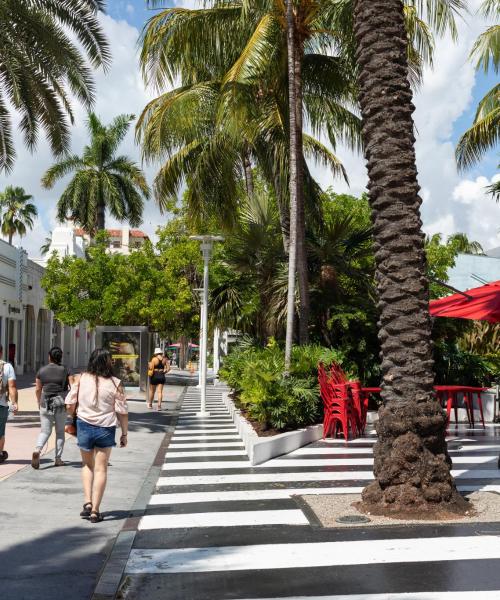 Eine der meistbesuchten Sehenswürdigkeiten in Miami Beach.