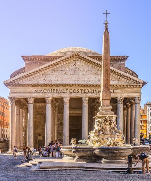 One of the most visited landmarks in Rome.