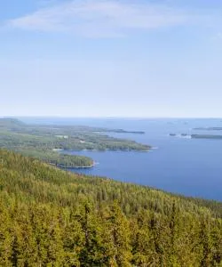 Een mooi uitzicht op Oost Finland