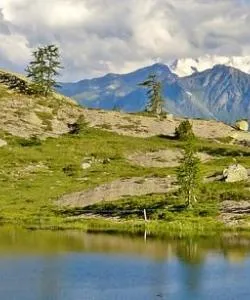 A beautiful view of Valle d'Aosta