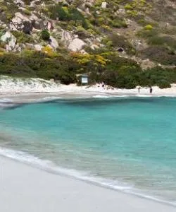 A beautiful view of Costa Rei.