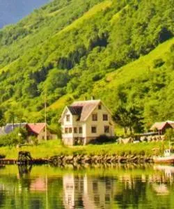 A beautiful view of Hardanger.