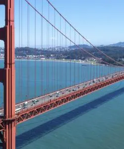 A beautiful view of San Francisco Bay Area