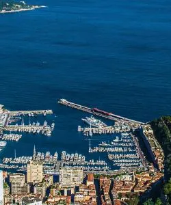 A beautiful view of Monaco and Surroundings.