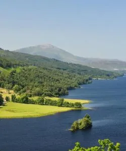 A beautiful view of Tayside