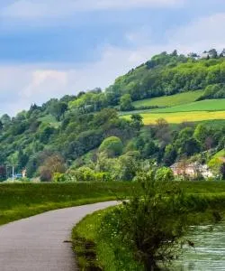 A beautiful view of Ardennes Luxembourg