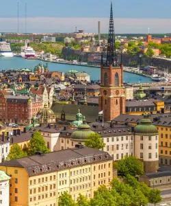 A beautiful view of Stockholm county
