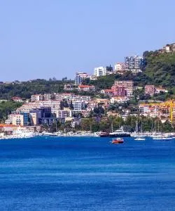 A beautiful view of Budva Riviera