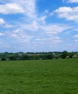 Uma bela vista de Kildare County