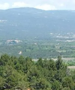 A beautiful view of Luberon.