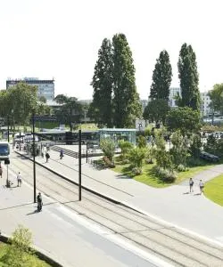 A beautiful view of Nantes Metropolitan Area.