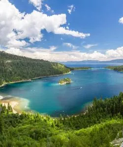 A beautiful view of South Lake Tahoe Area.