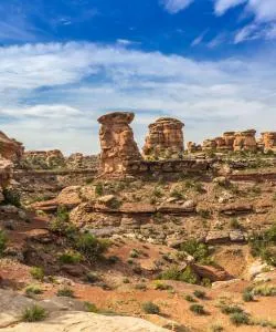 A beautiful view of Canyonlands National Park.