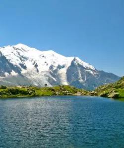 A beautiful view of Mont Blanc - France.