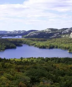 Una bonita panorámica de North Central Ontario