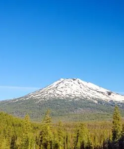 A beautiful view of Mount Bachelor.