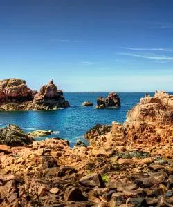 A beautiful view of Saint-Brieuc Bay.